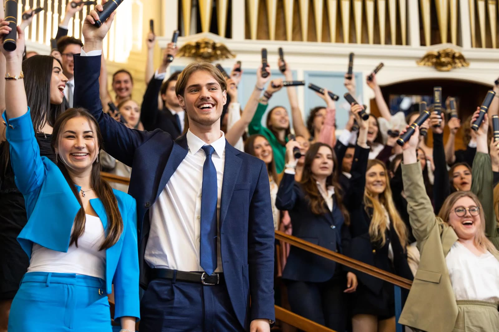 Graduación de alumnos del IB en St Clare's